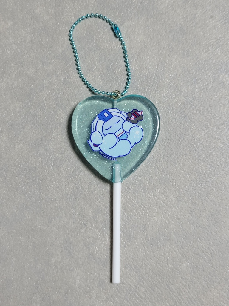 冷凍もちファさんアクリルキーホルダー