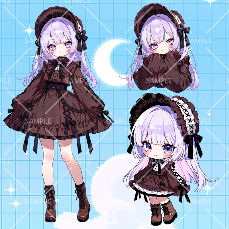 IRIAM立ち絵『チョコレートロリータちゃん』
