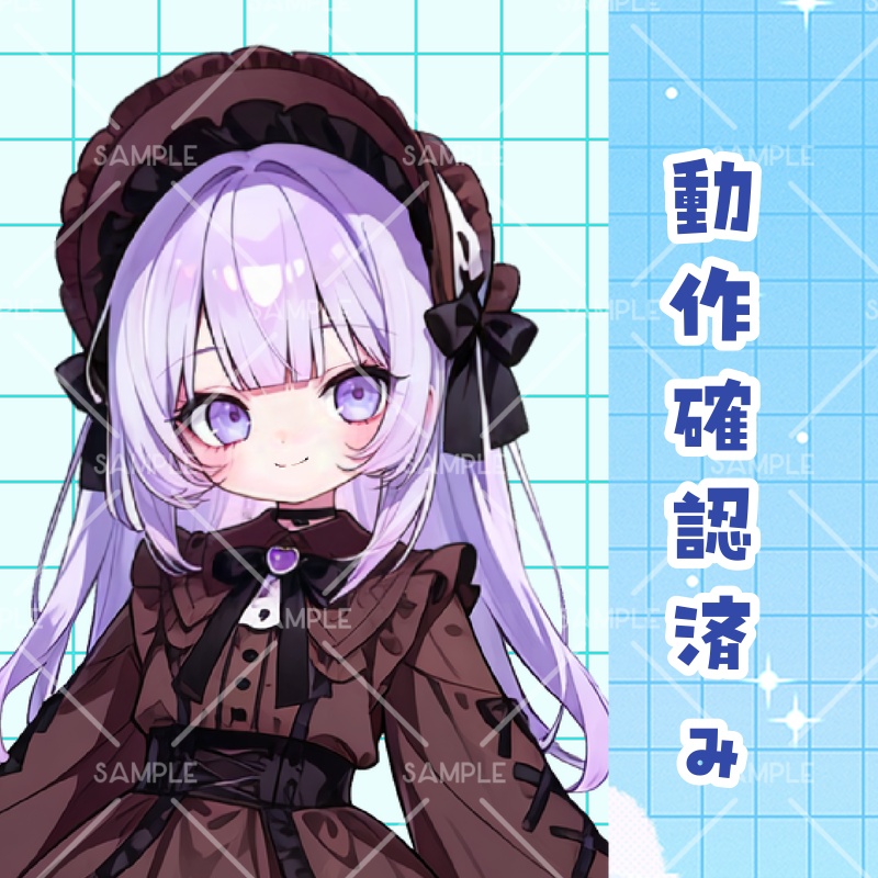IRIAM立ち絵『チョコレートロリータちゃん』
