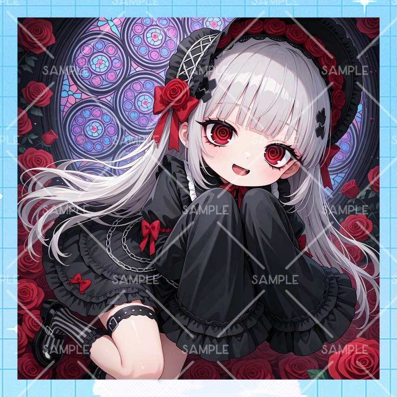IRIAM立ち絵『ゴシックロリータちゃん』