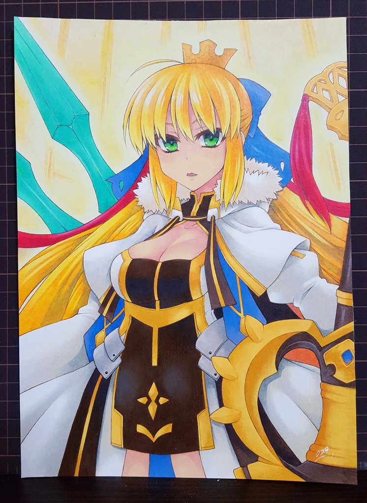 【FGO】アルトリア・キャスター【アナログ】