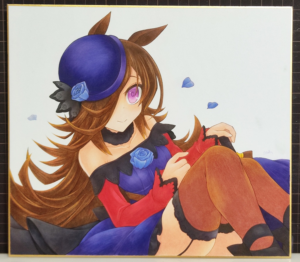 【色紙】ライスシャワー（ウマ娘）