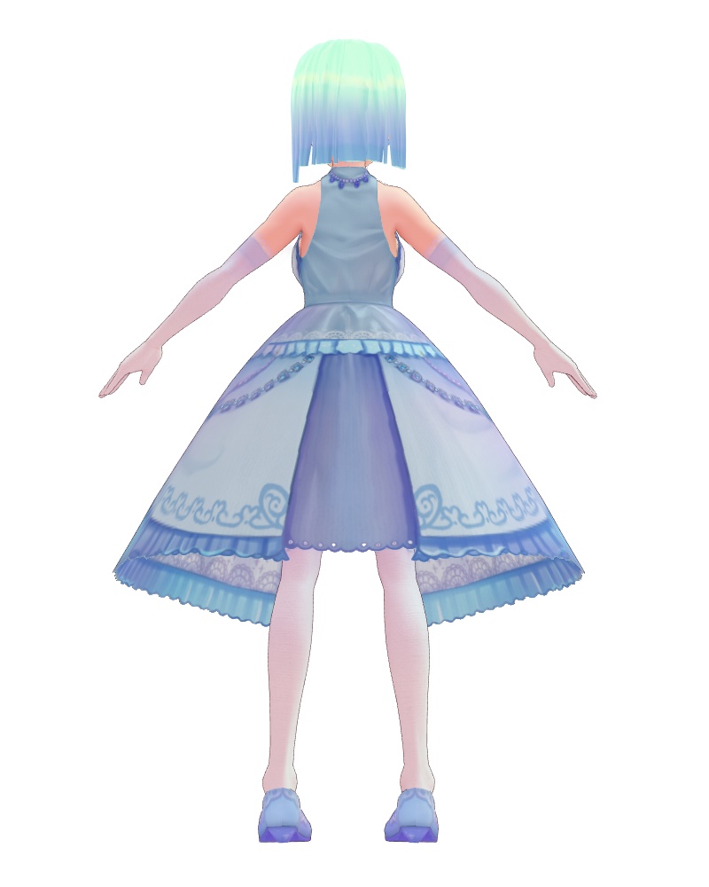 シンデレラ風ドレスセット