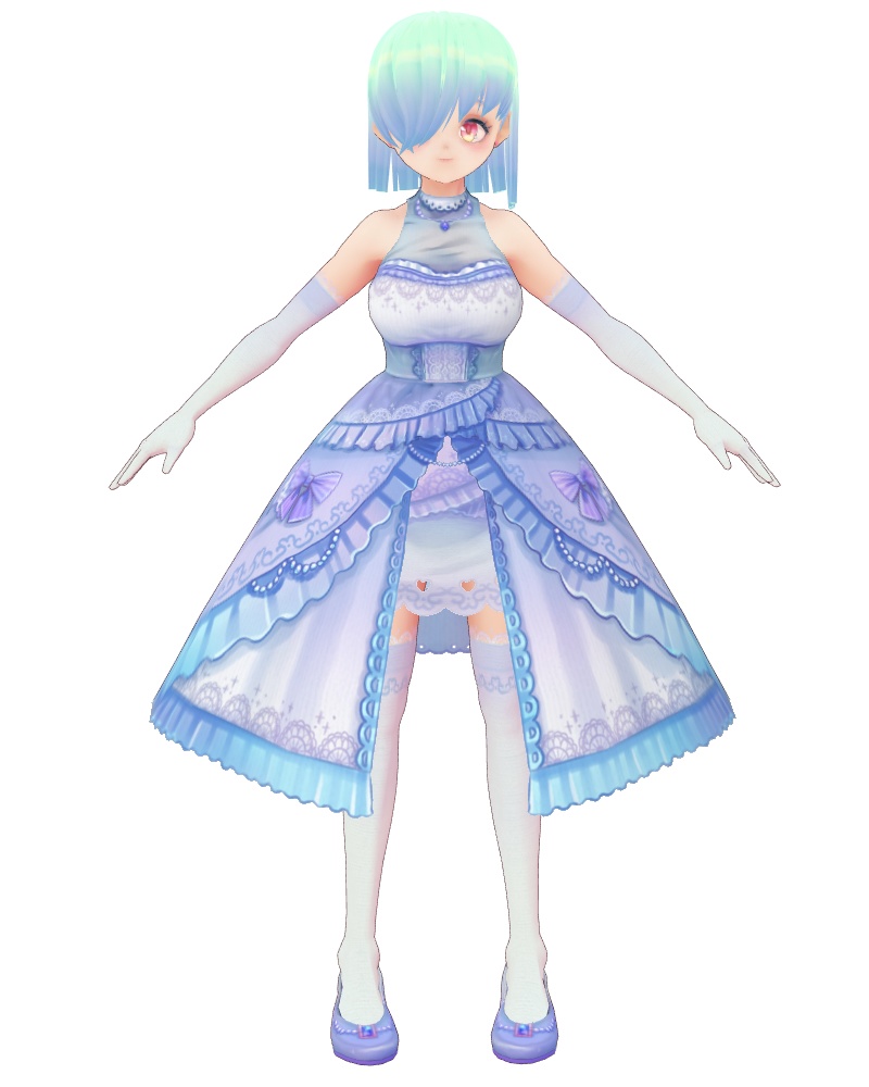 シンデレラ風ドレスセット