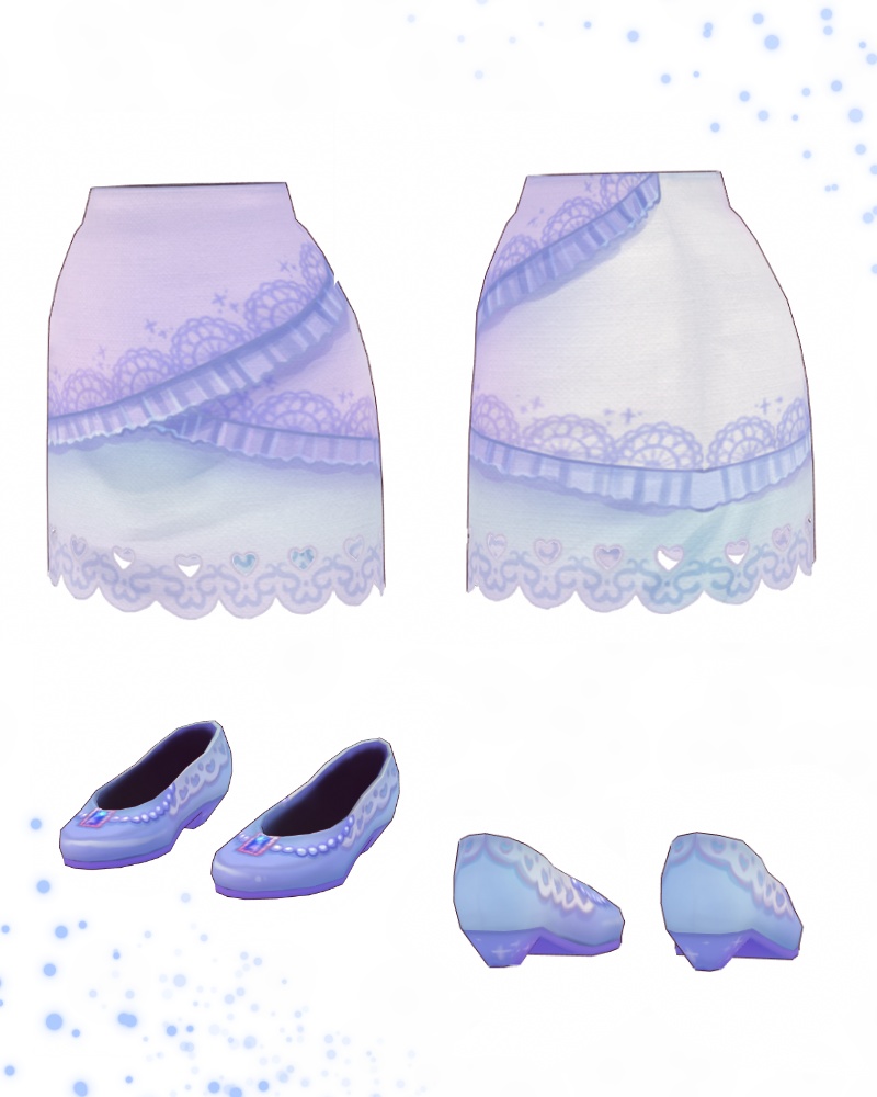 シンデレラ風ドレスセット