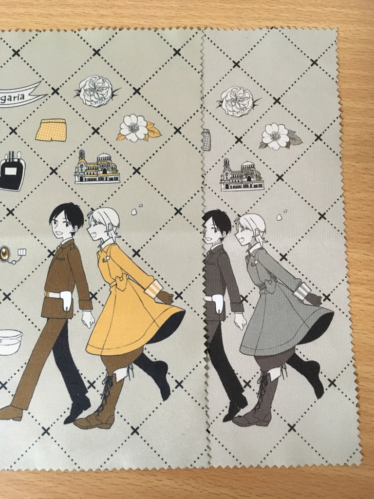 ルーさんブルくん 眼鏡拭き