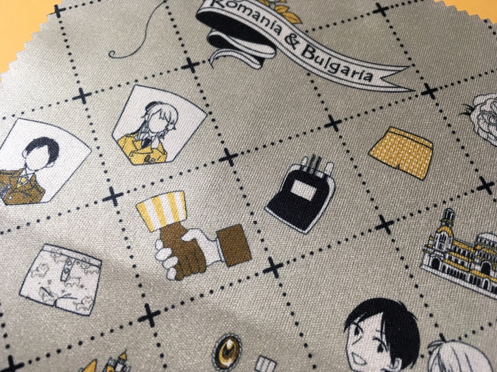 ルーさんブルくん 眼鏡拭き