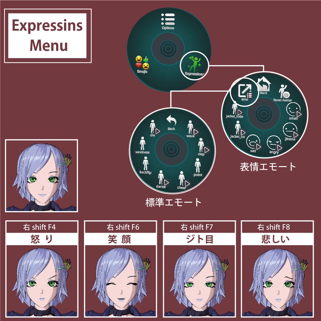 muffin-chan 3Dモデル