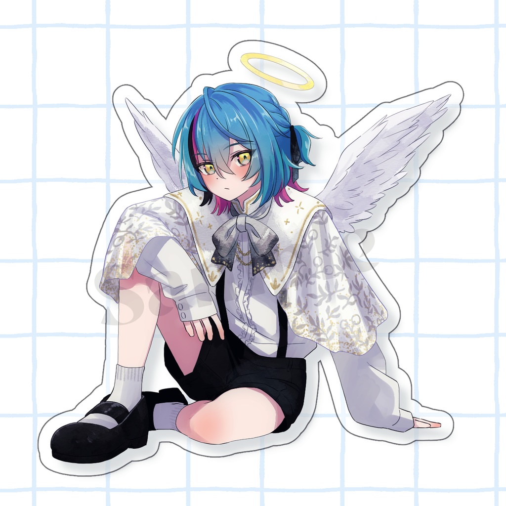 悪魔と天使アクリルスタンド