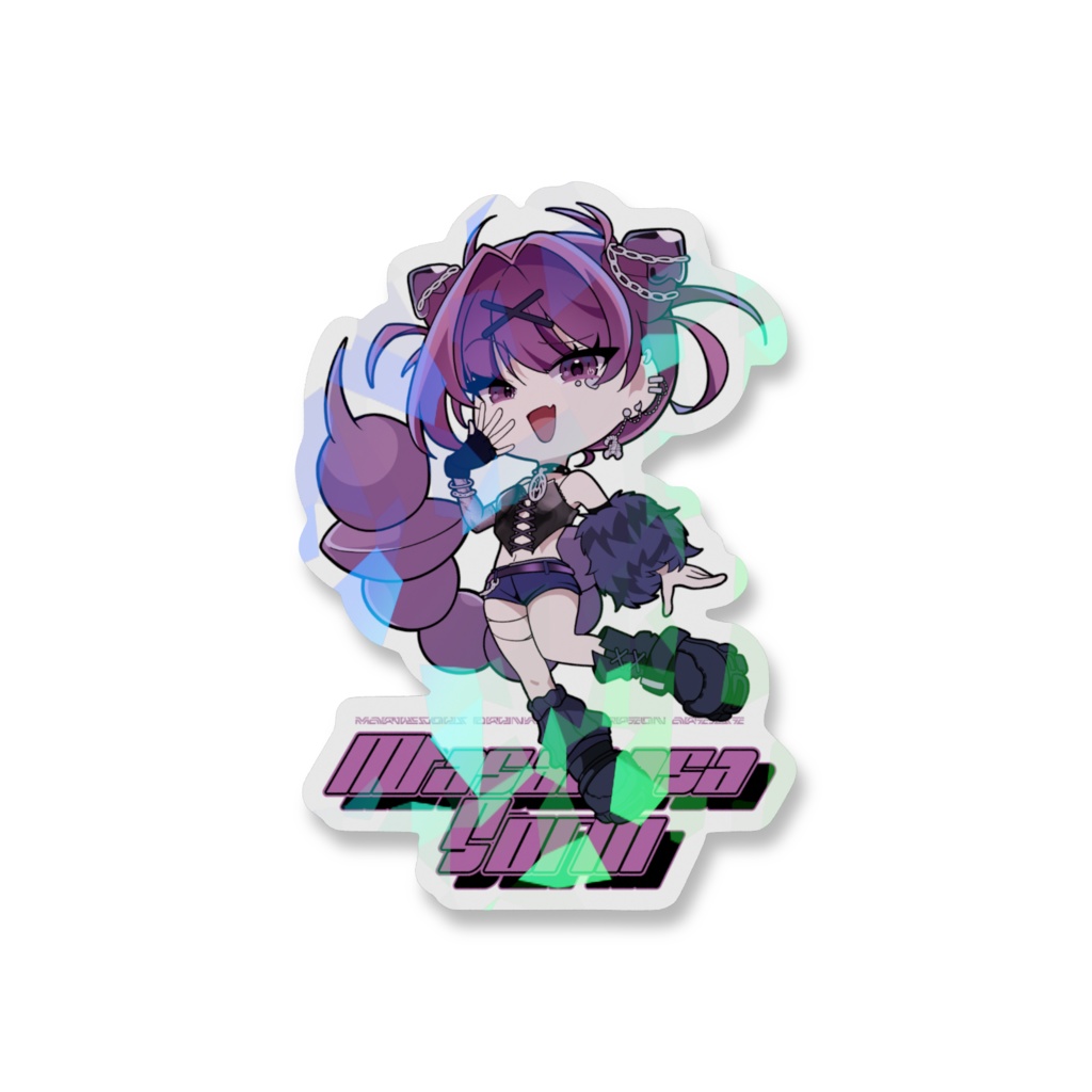 【FATAL Style】 ハフアニ記念 ホログラムスマホステッカー