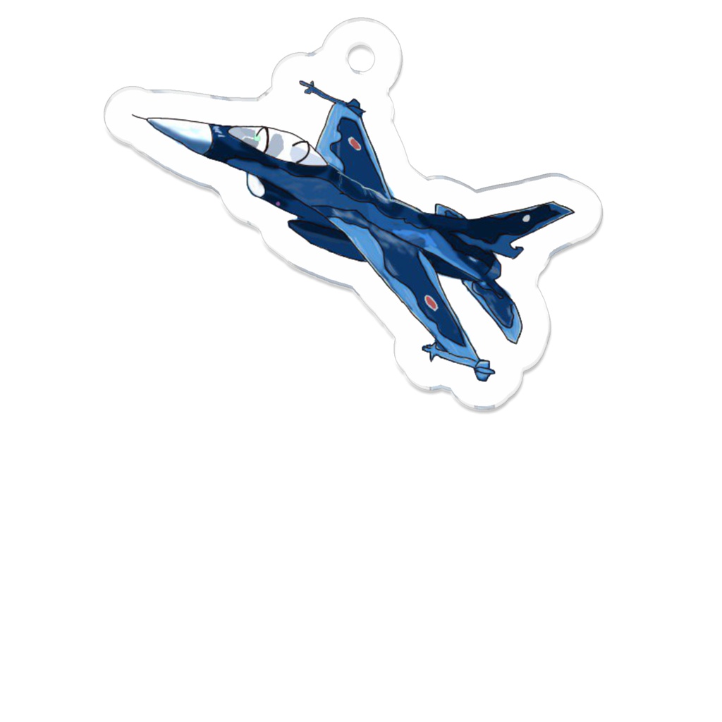 航空自衛隊F-2アクリルキーホルダー　Bタイプ