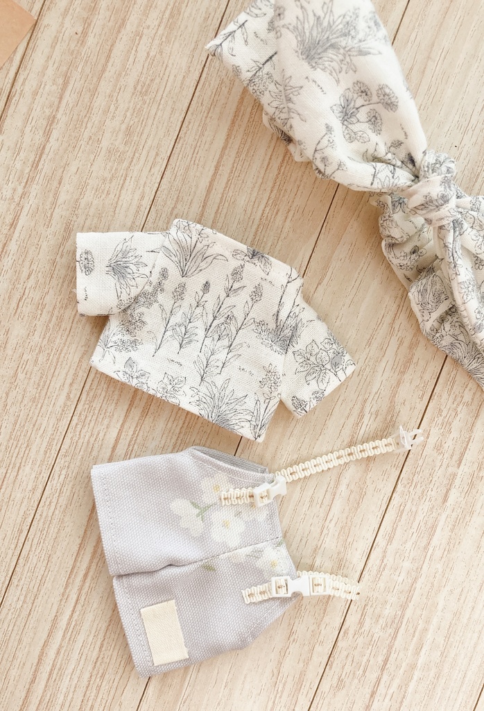 自分だけの時間サロペット ブルー