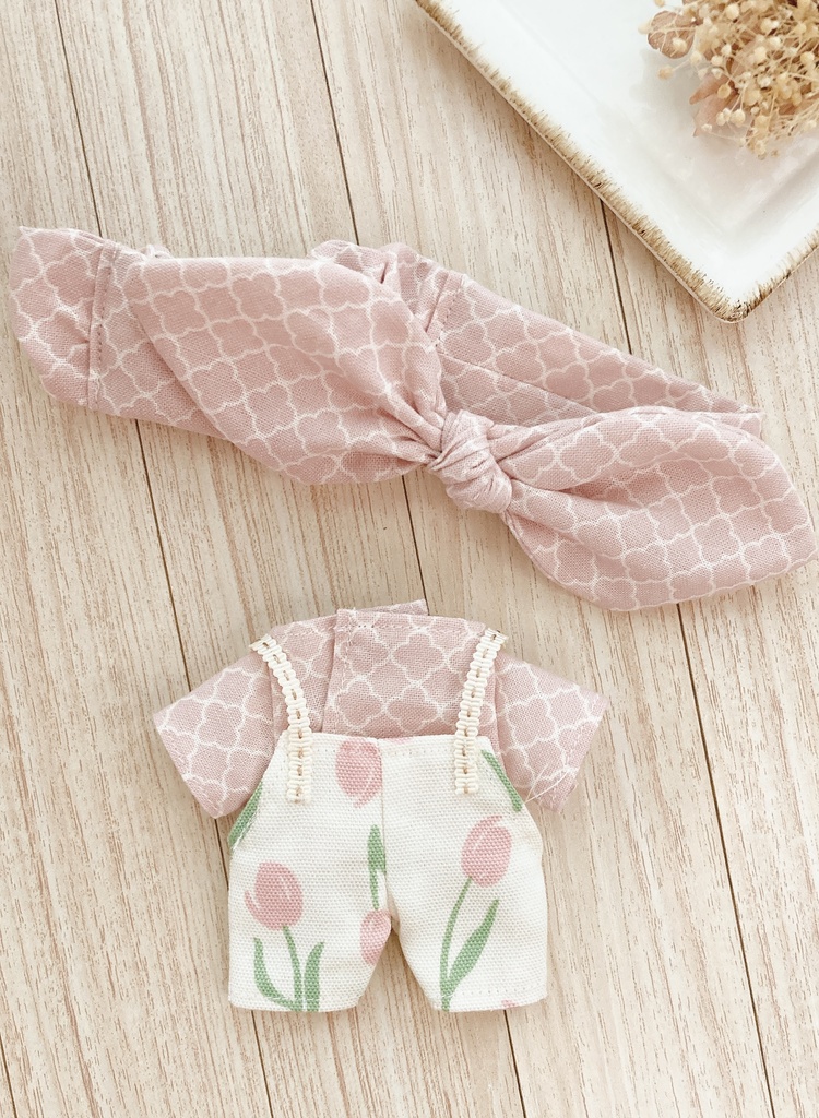 自分だけの時間サロペット チューリップ