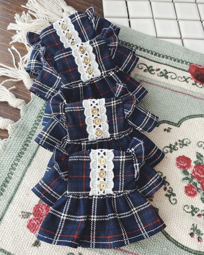 パリの木枯らしを感じるワンピースセット