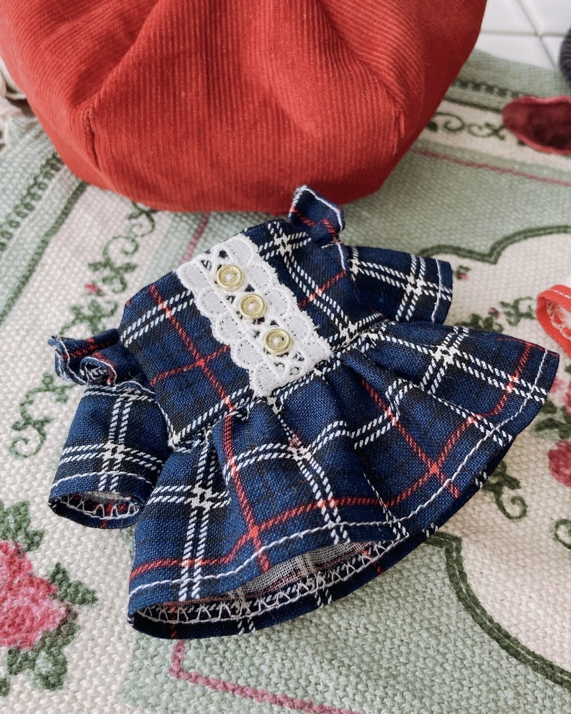 パリの木枯らしを感じるワンピースセット