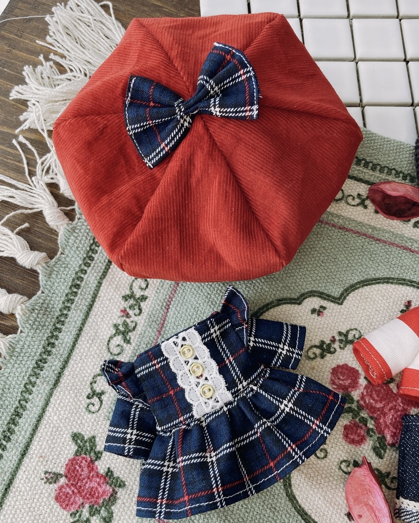 パリの木枯らしを感じるワンピースセット