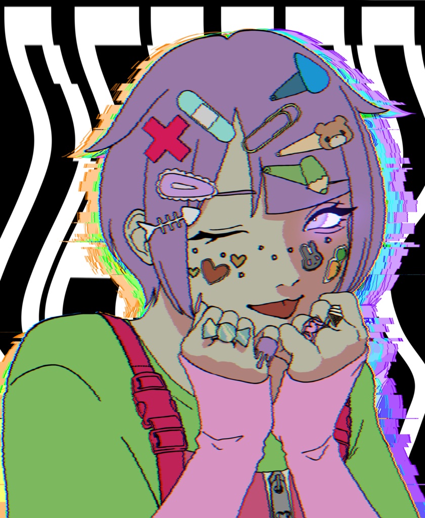 Tシャツ_DECORA girl