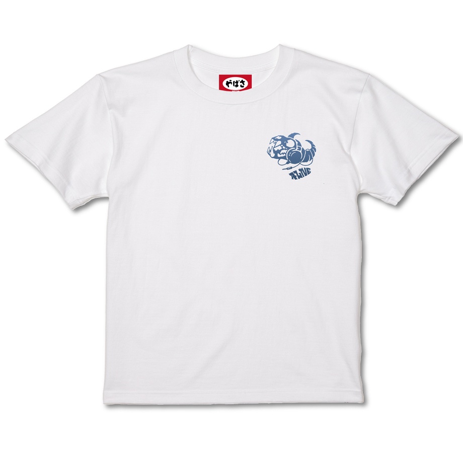 【ALIVE】 WHITE TEE SHIRTS