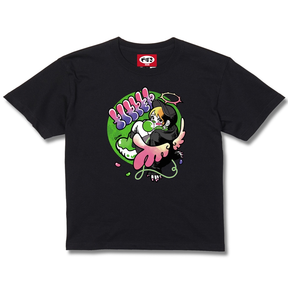 【POPPER】 BLACK TEE SHIRTS