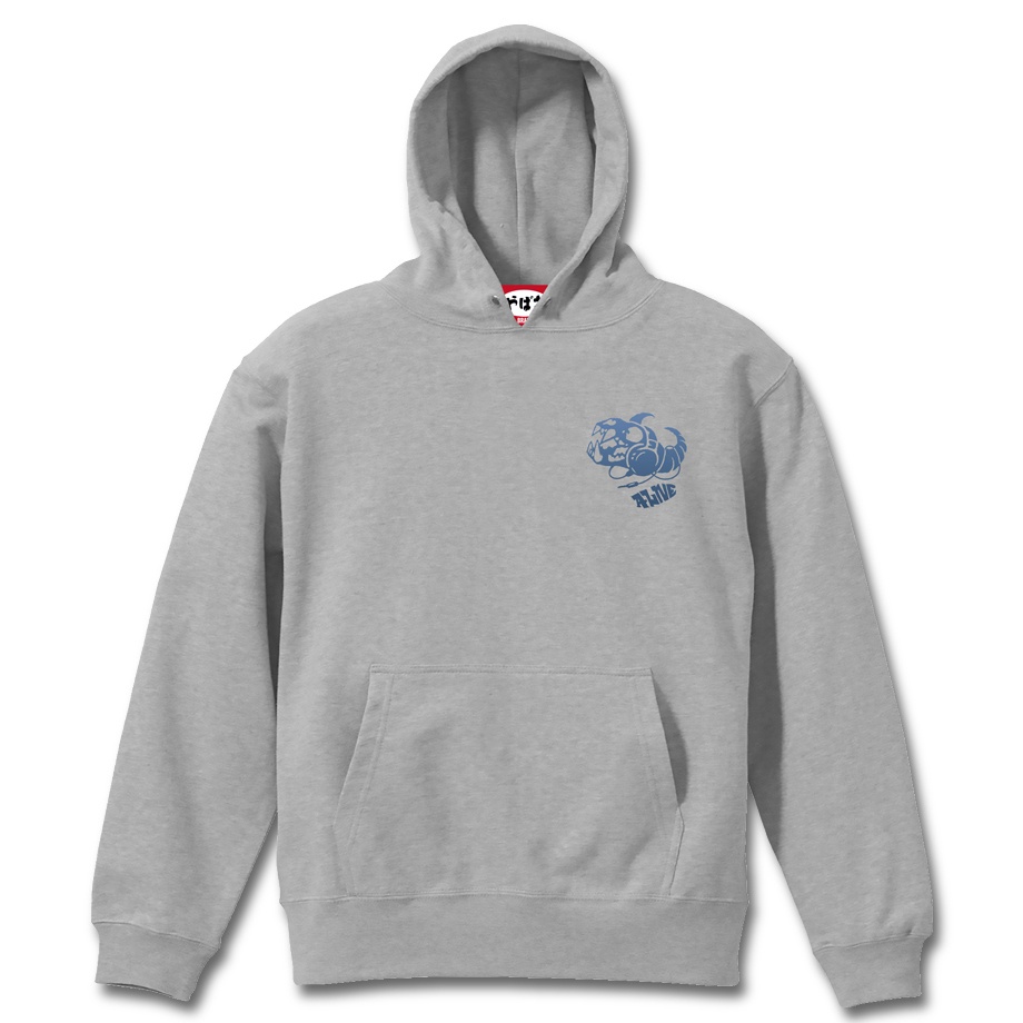 【ALIVE】 MIXGRAY HOODIE