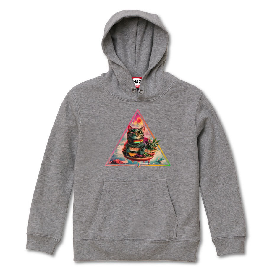 【五次元キャット】 MIXGRAY HOODIE