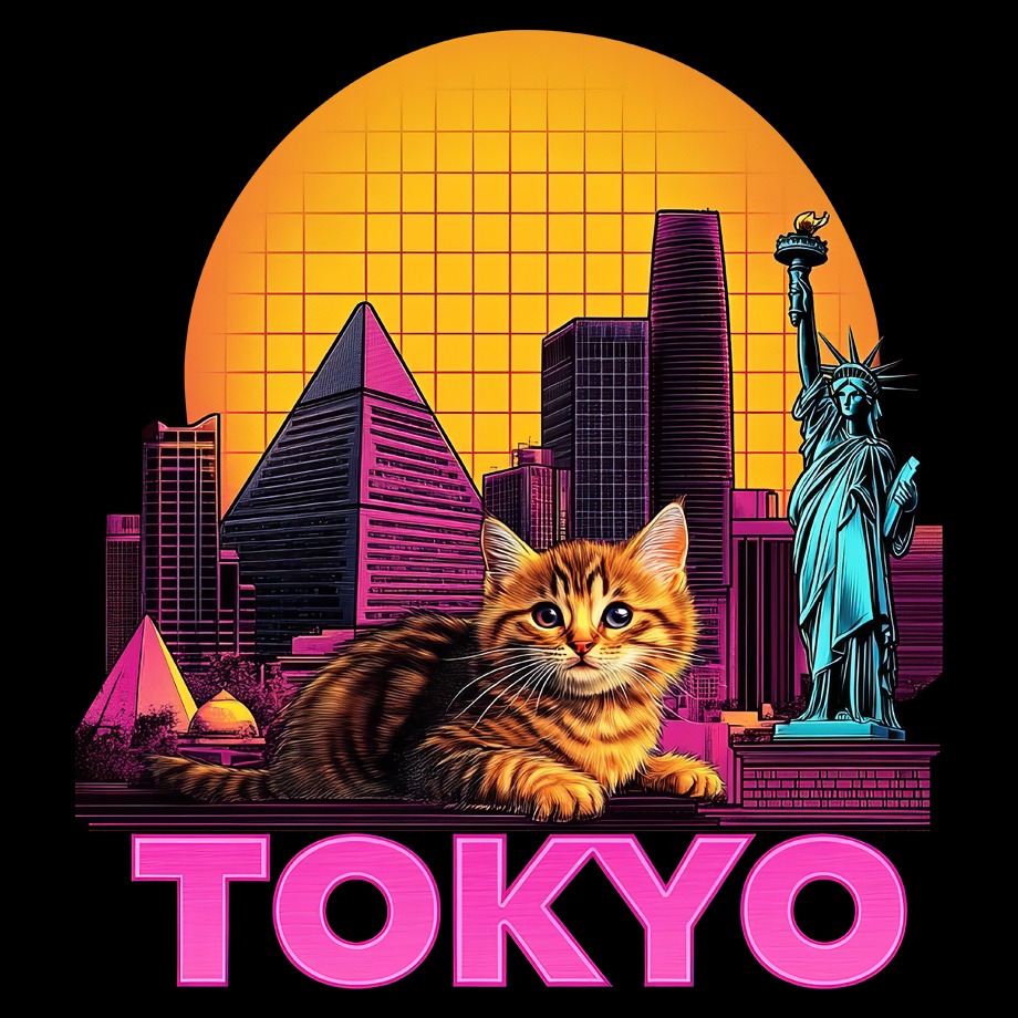【TOKYO】ポケットレス BLACK HOODIE