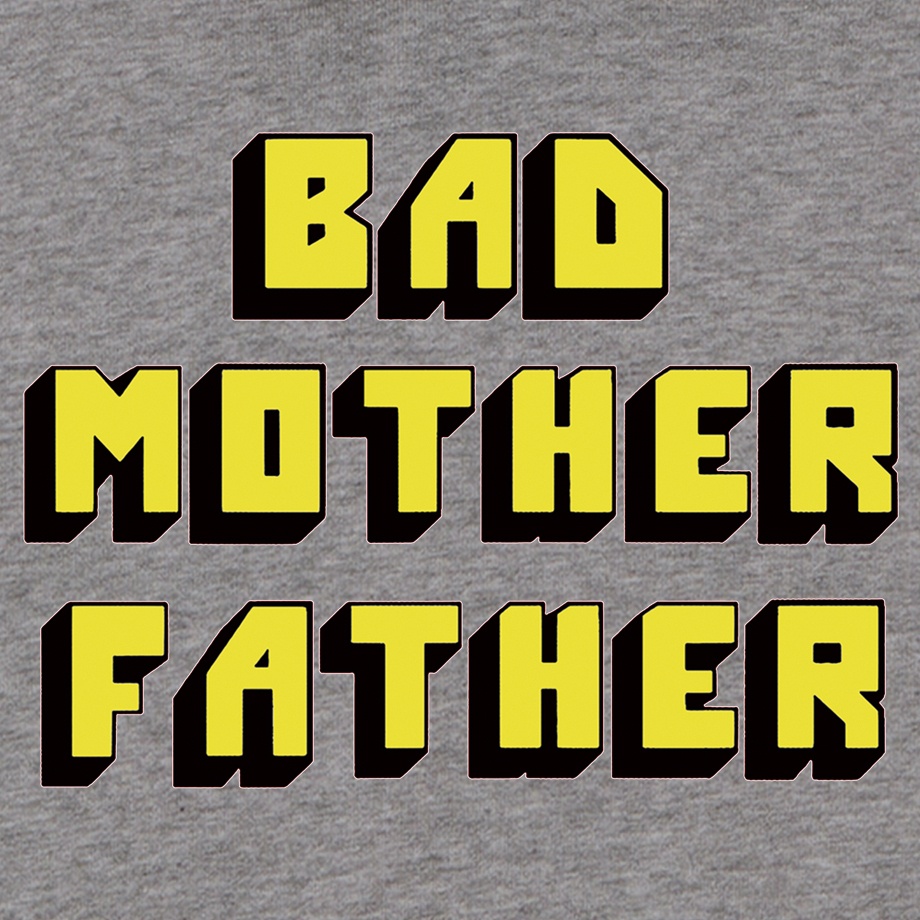 【BAD MOTHER FATHER悪い両親】 MIXGRAY HOODIE