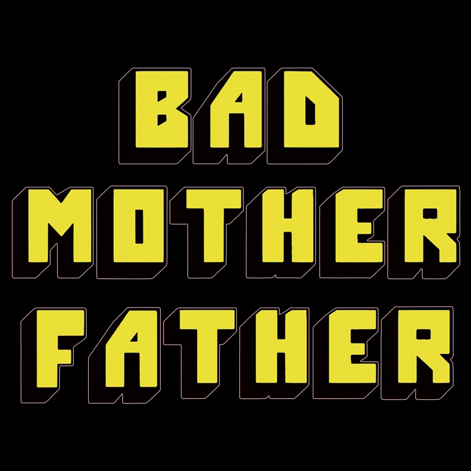 1/4 【BAD MOTHER FATHER悪い両親】 BLACK HOODIE