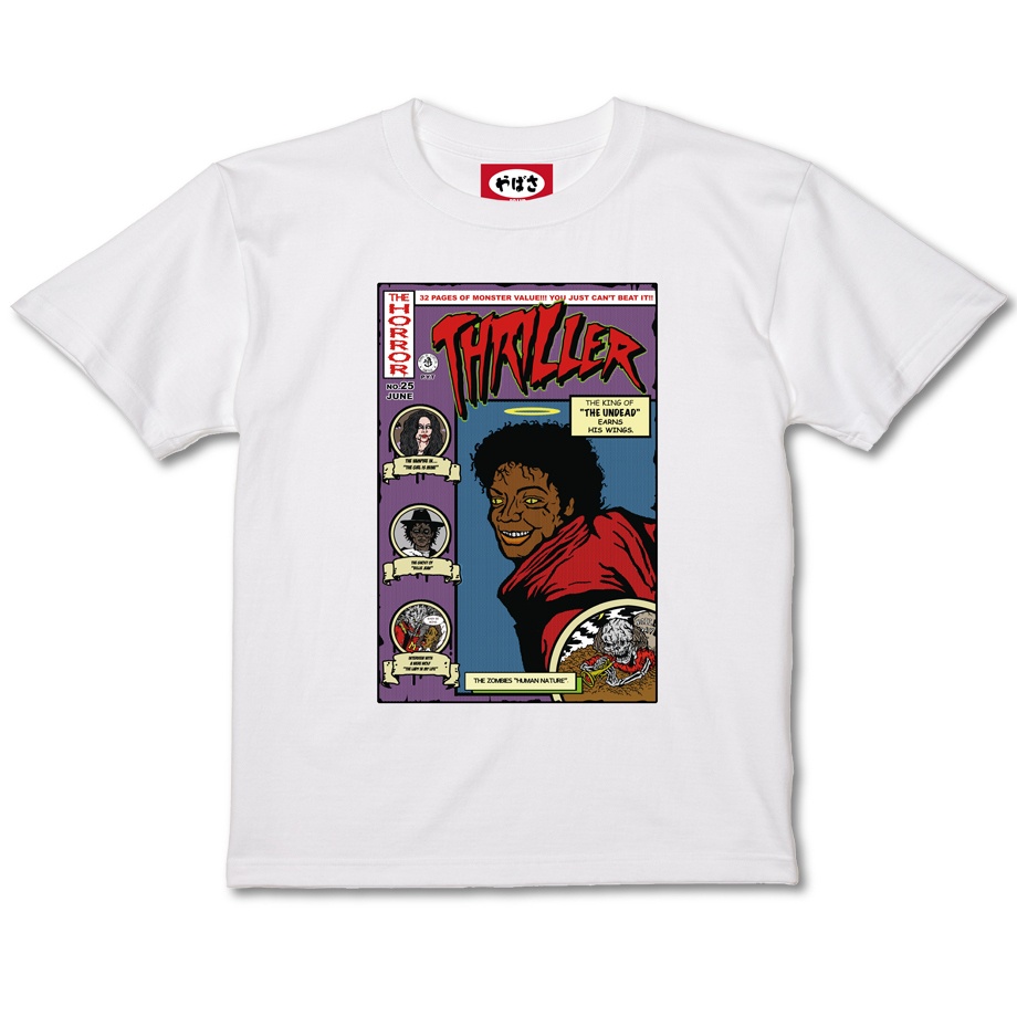 【アメコミ スリラー】 WHITE TEE SHIRTS