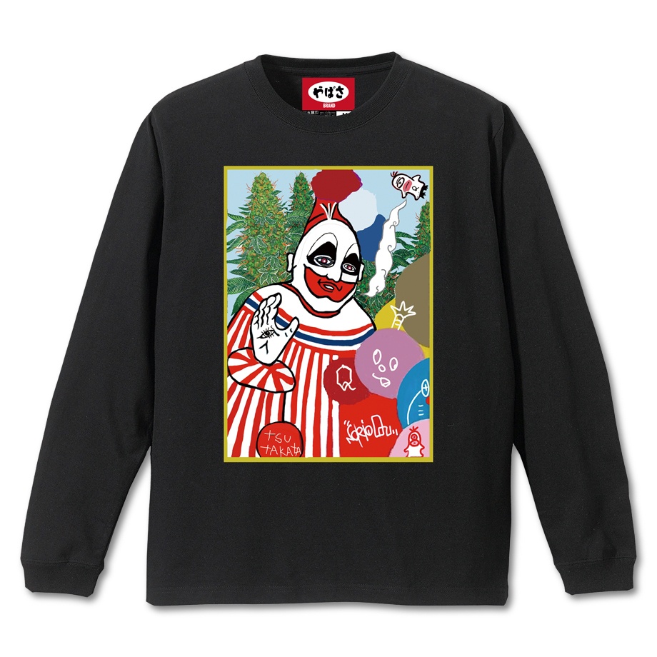 【ノリオゲイシー】 BLACK LONG SLEEVE T-SHIRT