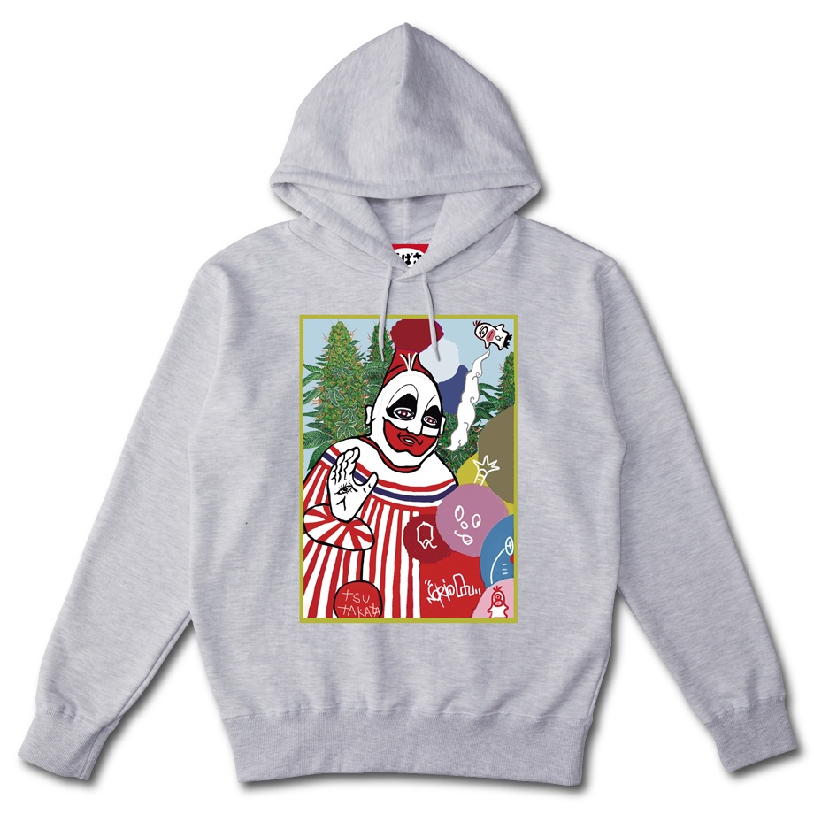 【ノリオゲイシー】 ポケットレス ASH HOODIE