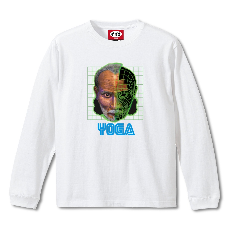 【YOGA】 WHITE LONG SLEEVE T-SHIRT