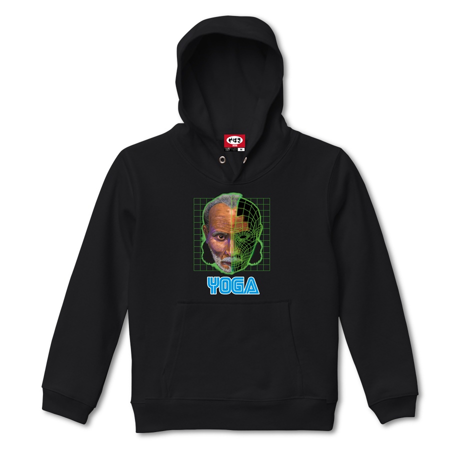 【YOGA】 BLACK HOODIE
