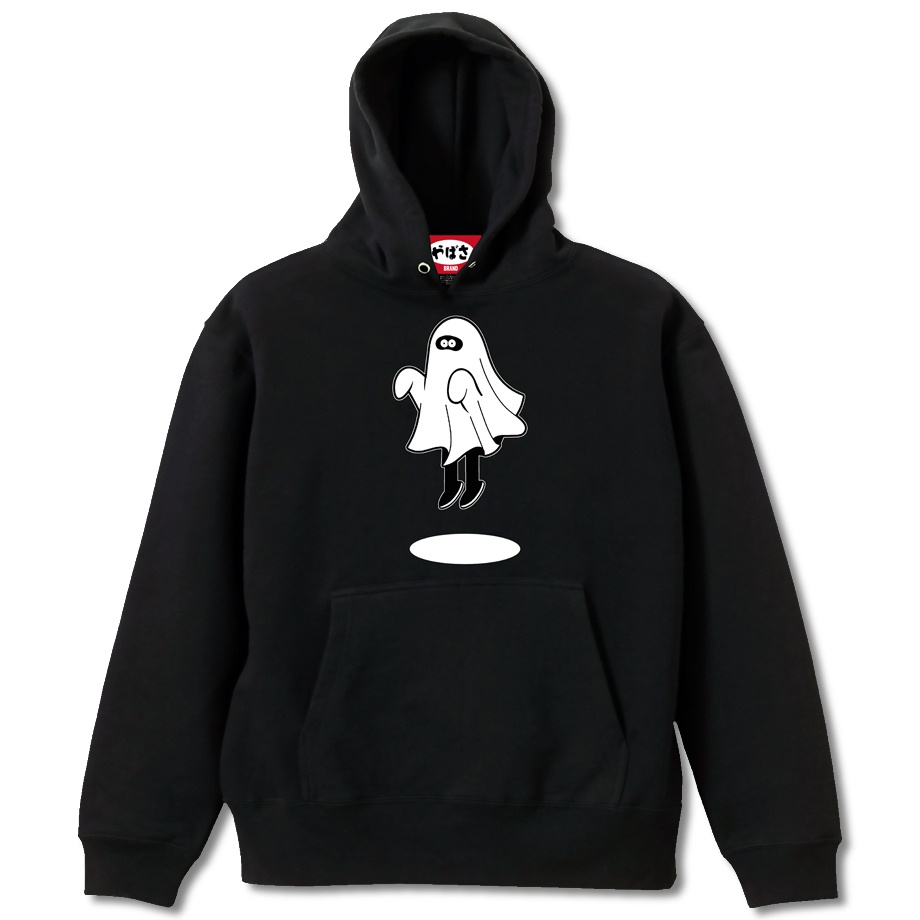 【オバケのY太郎】 BLACK HOODIE