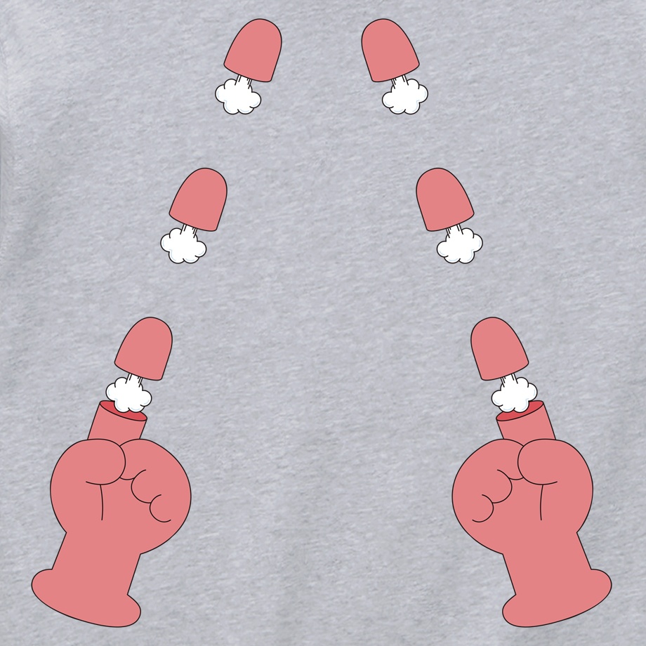 【BonVoyage】 ポケットレス ASH HOODIE