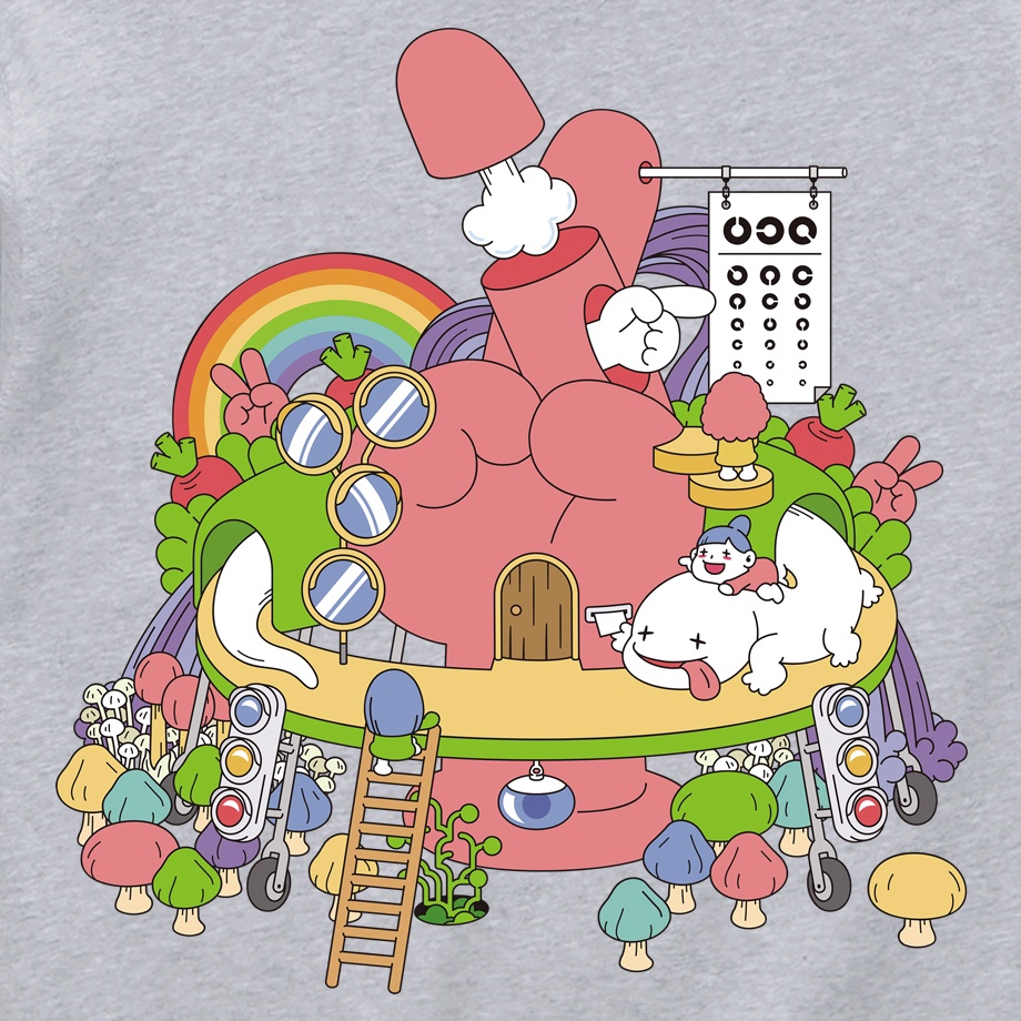 【BonVoyage】 ポケットレス ASH HOODIE