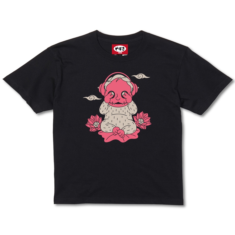 【三猿】 BLACK TEE SHIRTS