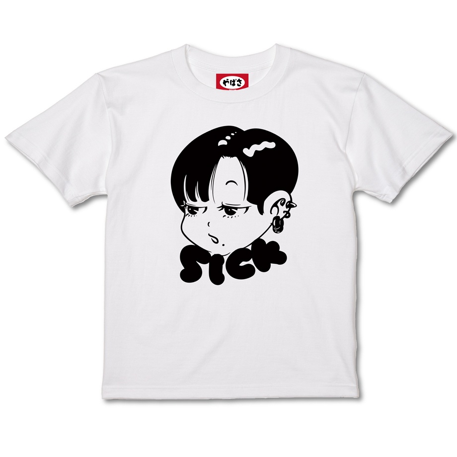 【SICKちゃん】 WHITE TEE SHIRTS