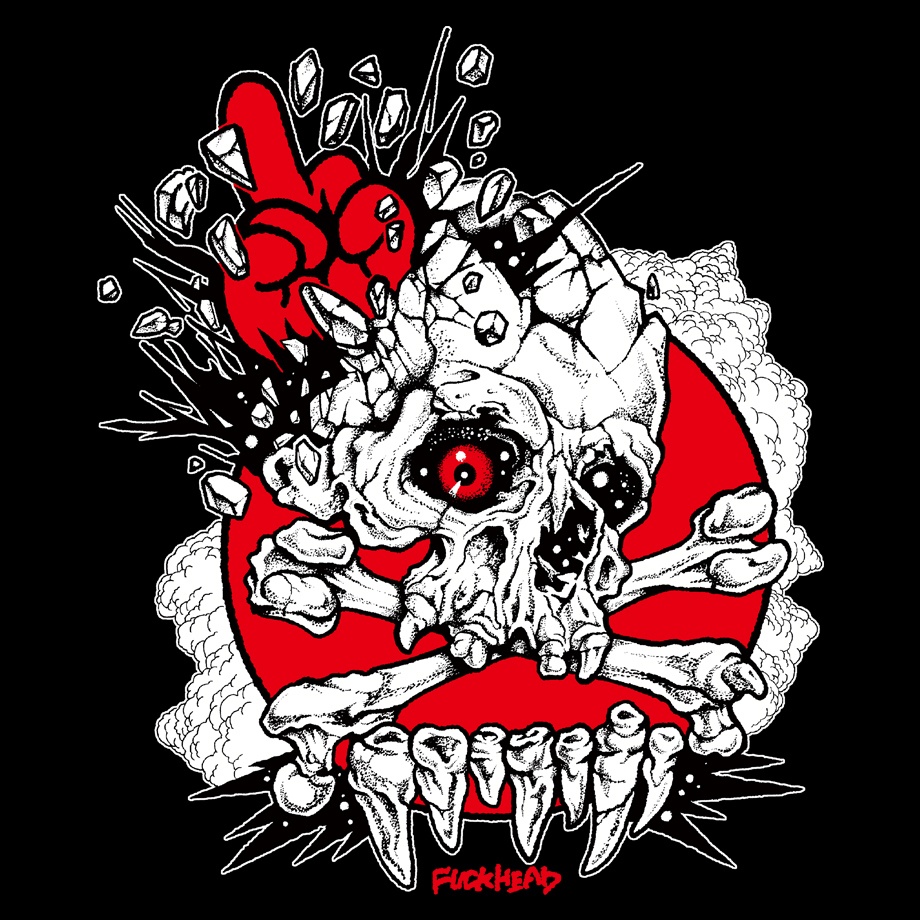 【FUCKHEAD】 BLACK TEE SHIRTS