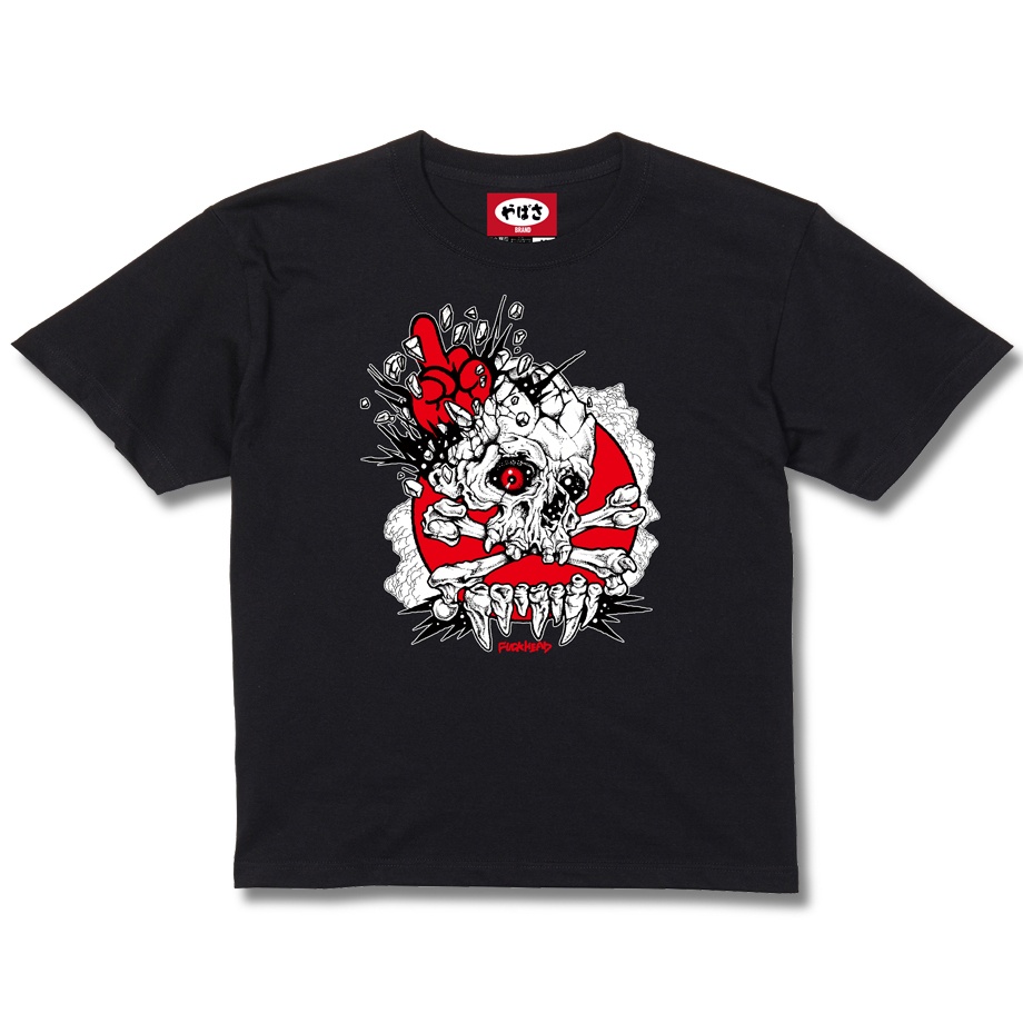 【FUCKHEAD】 BLACK TEE SHIRTS