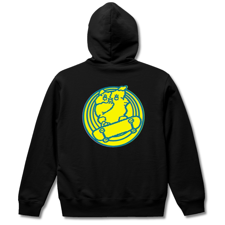 【バブバブレモちゃん】 BLACK HOODIE