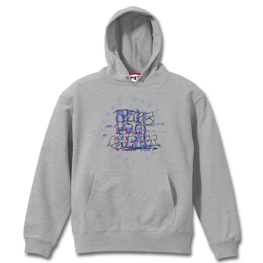 【FAKE】 MIXGRAY HOODIE