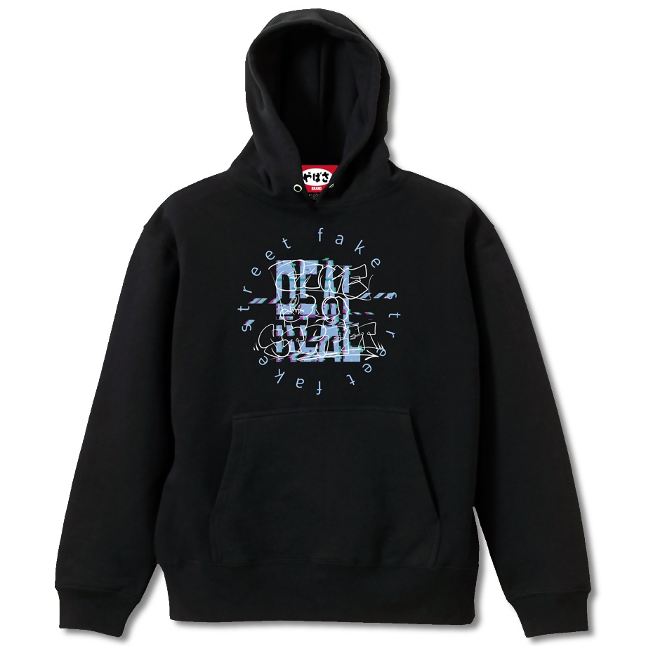 【FAKE】 BLACK HOODIE