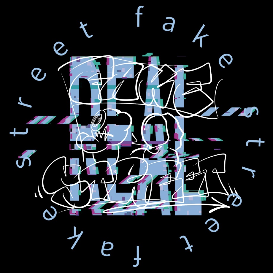 【FAKE】 BLACK HOODIE