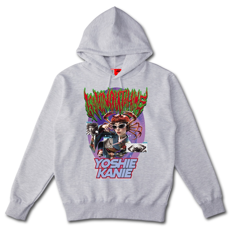 【蟹の歌姫伝説2026】ポケットレス ASH HOODIE