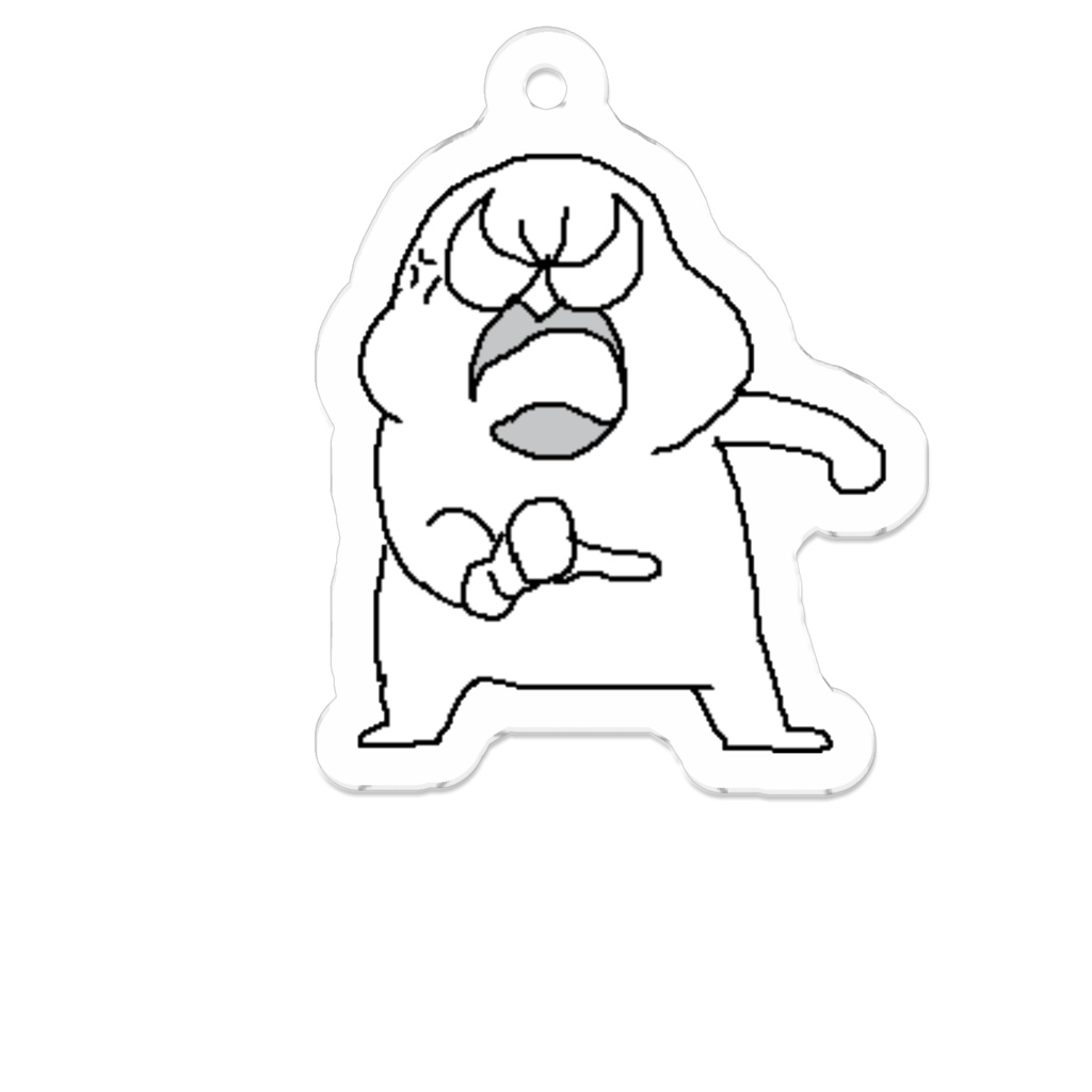 アクリルキーホルダー ザマスおばさん②