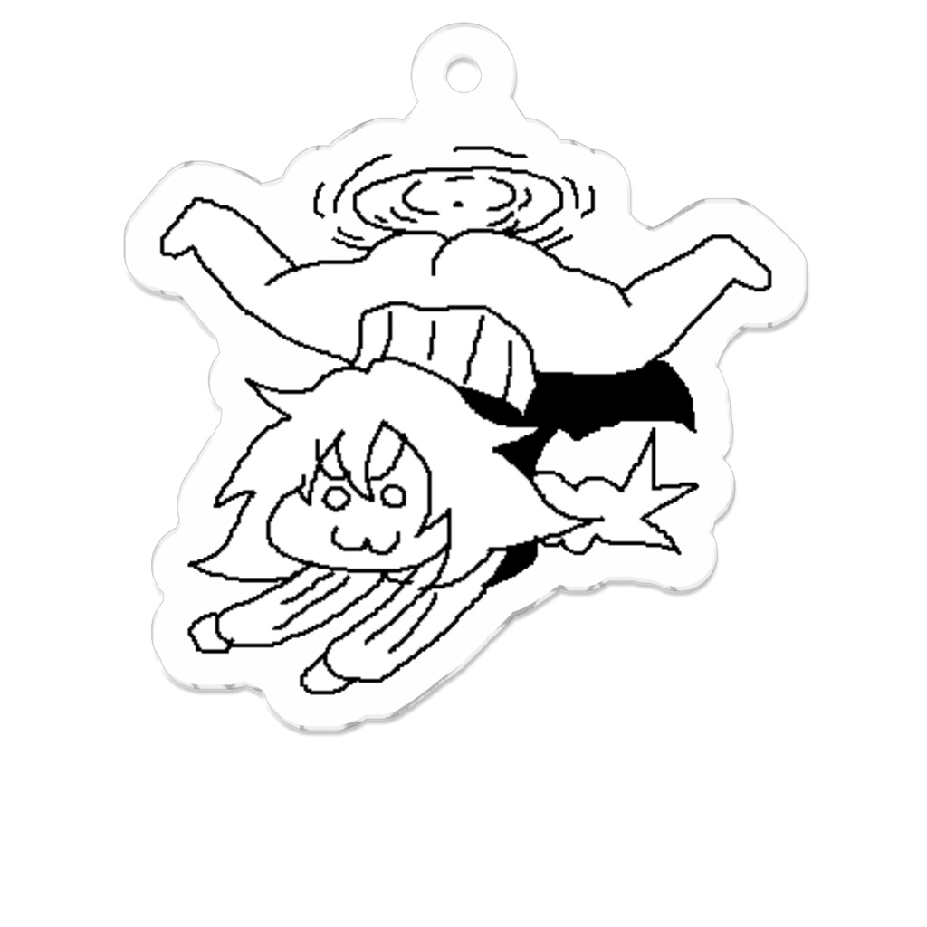 アクリルキーホルダー　お母さん①