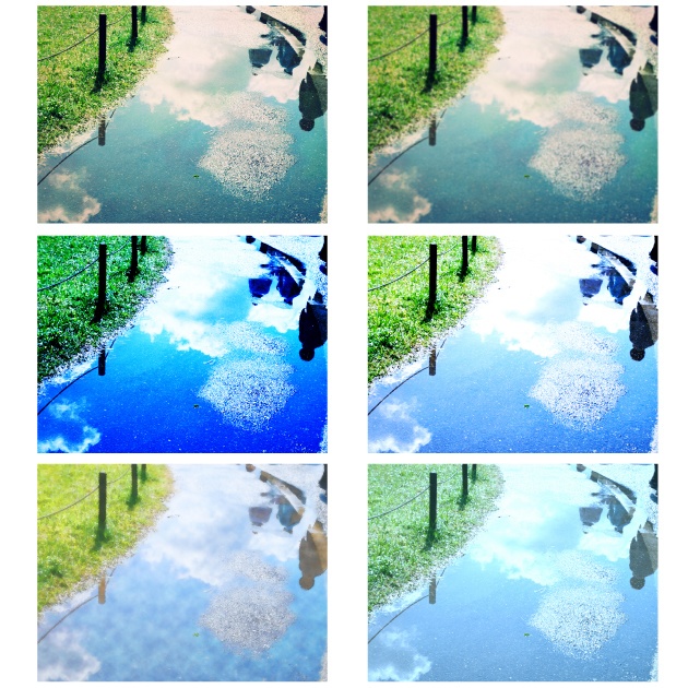 【表紙用素材】水たまり