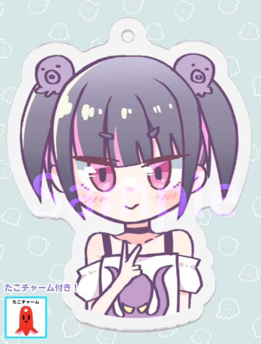 【C101】アクリルストラップ（やんちゃん）