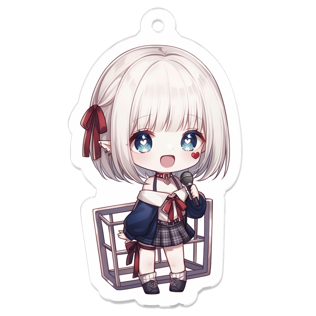 束縛❤︎5㎝アクリルキーホルダー(コーティング加工)